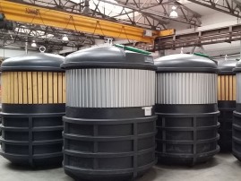 Пластиковые полуподземные контейнеры SemiQ - 16