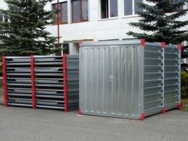 Skládací skladovací kontejnery